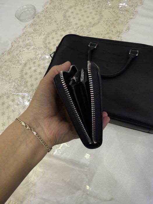 Кожанный сумка для ноутбука или документа