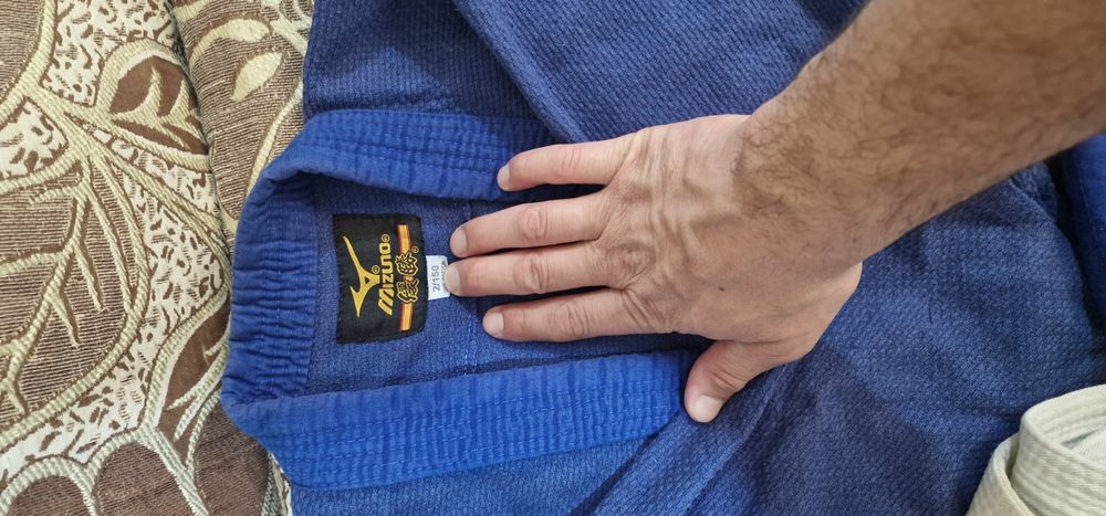 Кимоно на дзюдо.