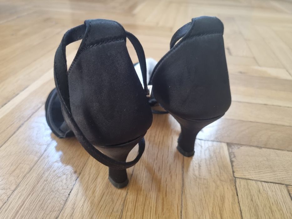 Sandale damă cu toc (6cm) Nr 38 talpa piele intoarsa