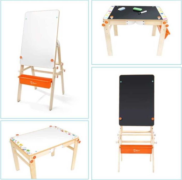 Topbright ! 2в1 Мултифункционална двустранна магнитен статив - маса