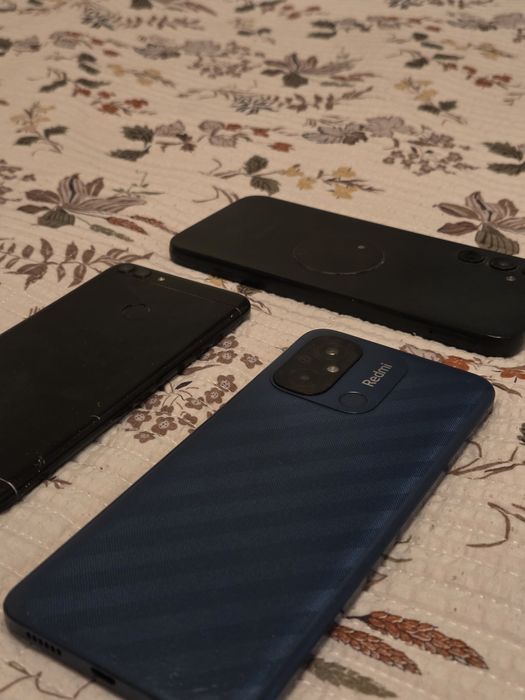 Huawei p smart,redmi 12c,Samsung a14