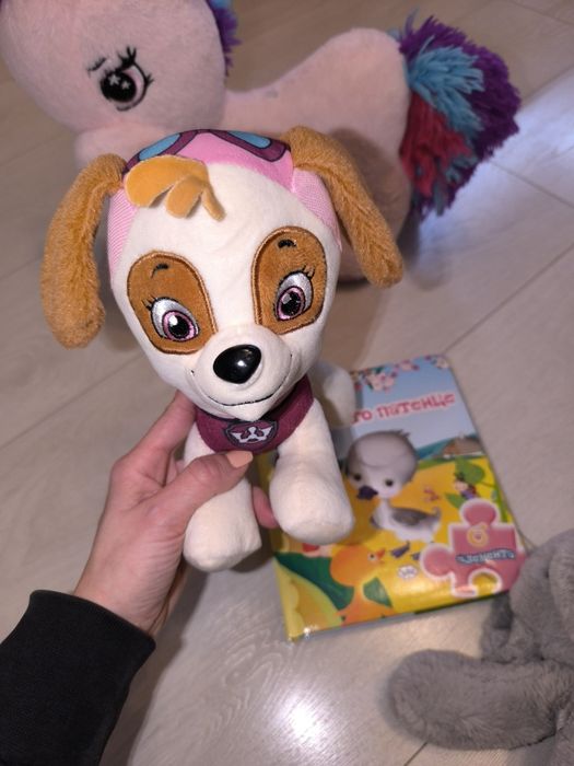 Голям лот нови  играчки Пъзел книжка,Елза,Скай,Пони