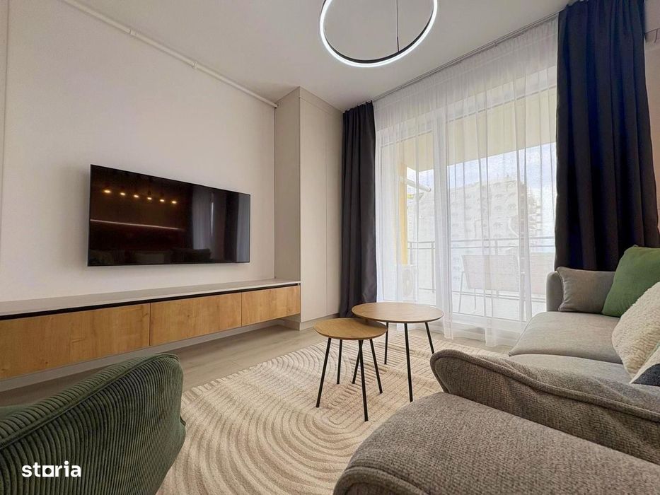 3 camere modern, terasa generoasa, prima inchiriere - Denya Forest
