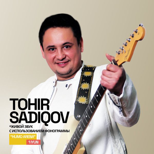 Tohir Sodiqov konsertiga biletlar sotiladi