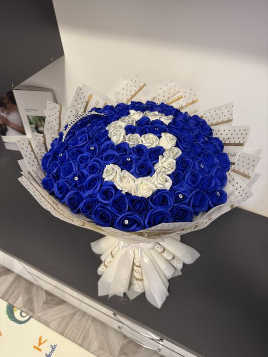Trandafiri de sapun,parfumati, personalizati