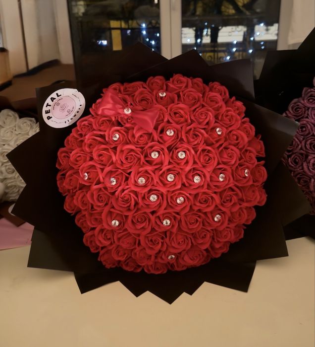 Buchet trandafiri de sapun