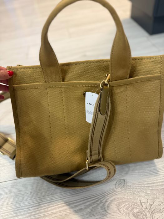Чанта  coach с етикет
