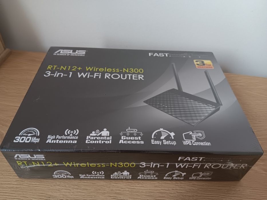 Wi-Fi Router 3-in1, Asus, nou cu eticheta.