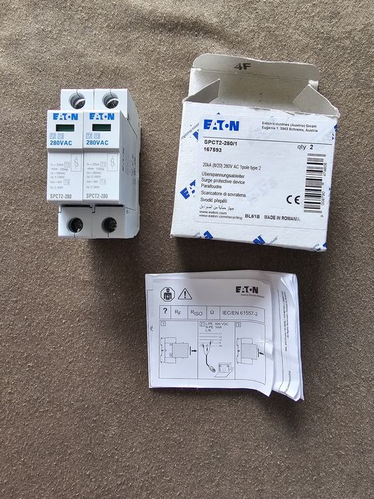 Descarcator monofazic Eaton