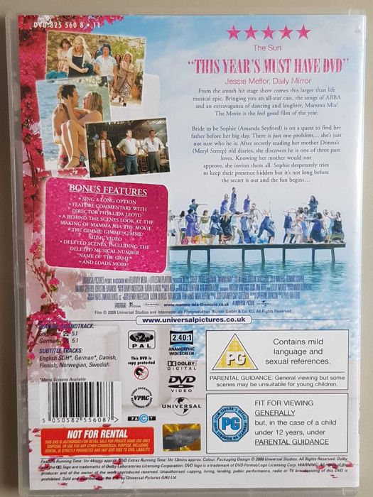 Pachet filme celebre musical: La La Land și Mamma Mia!, pe DVD