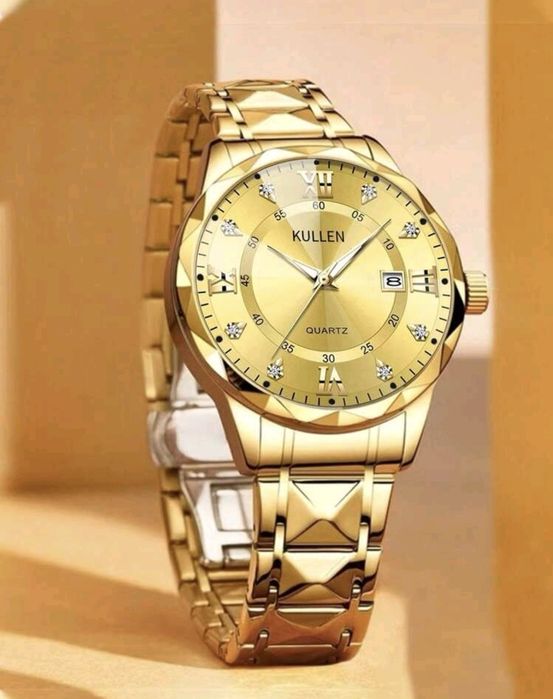 Различни модели мъжки календарни светещи кварцови часовници