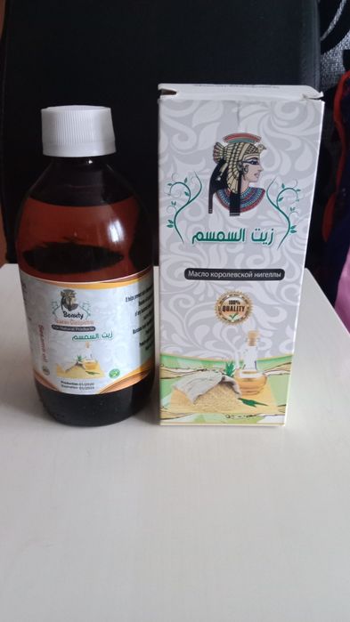 Кунжутное масло.