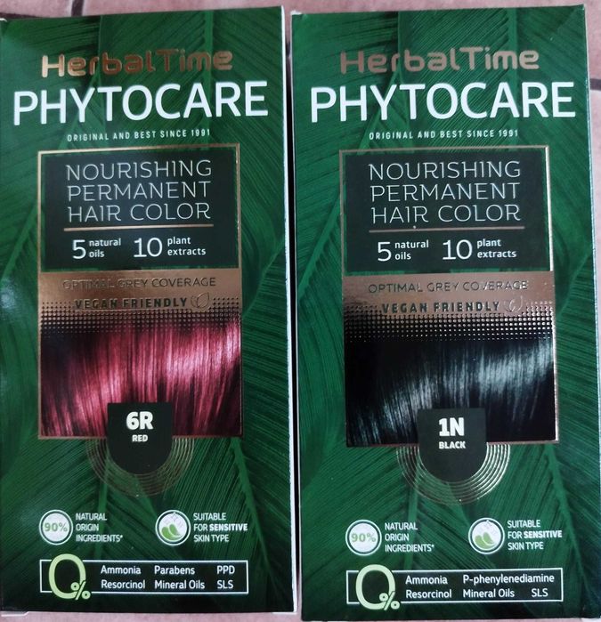 Vopsea Vegana par Herbal Time Phytocare fara amoniac,ppd,sls,parabeni