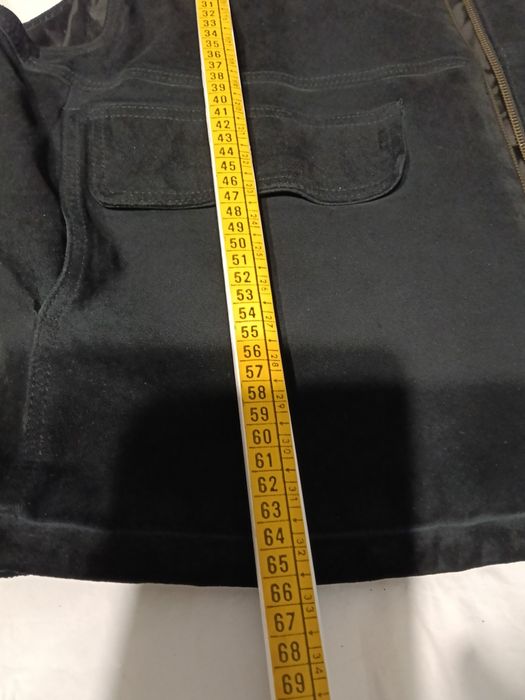 Vestă piele întoarsă unisex