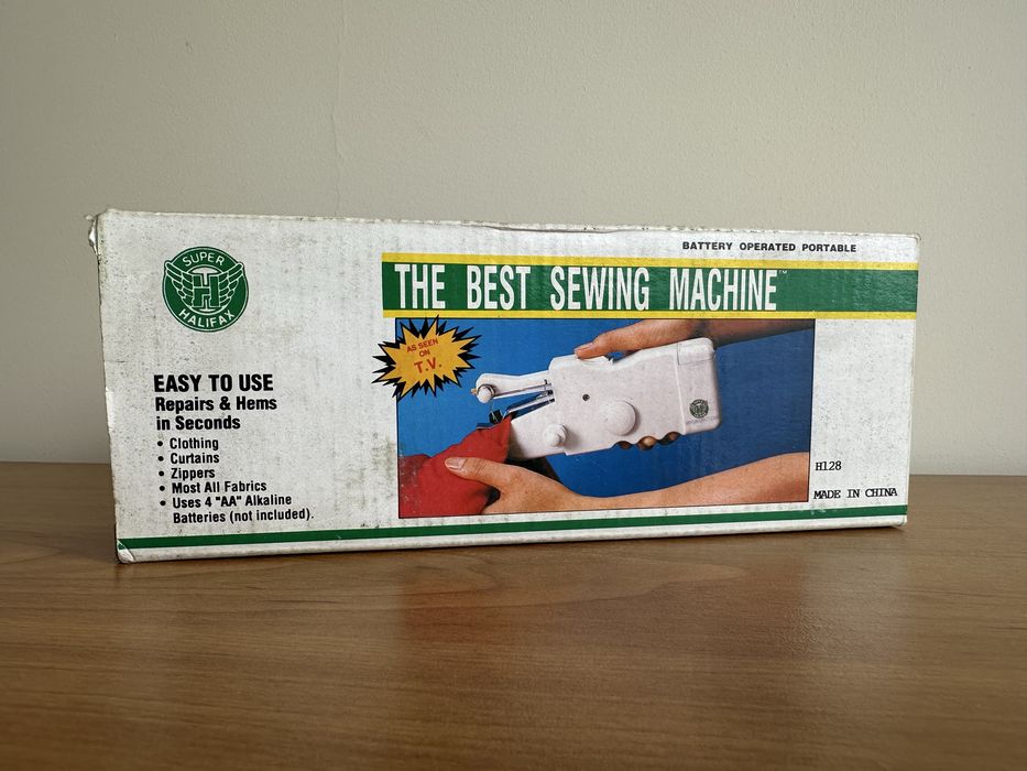 Безкабелна преносима шевна машина Super Halifax (H128)