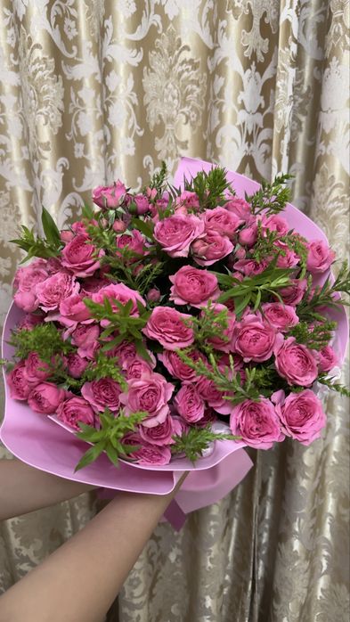 Новые кустовые розы