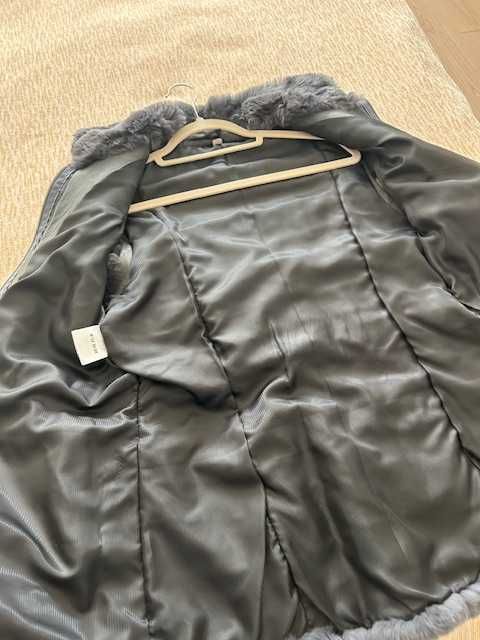 Vestă de dama din blană naturală chinchila, mărimea S