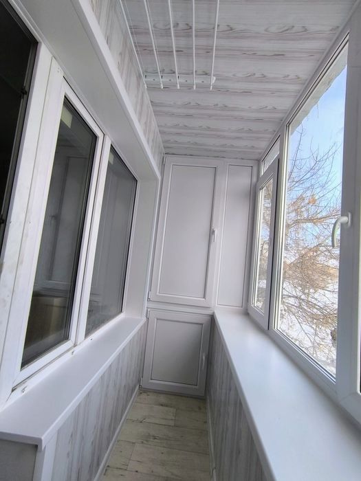 Балкон под ключ, пластиковые Окна