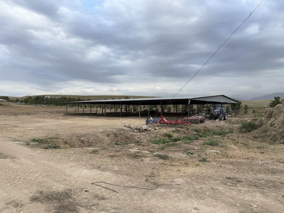 Навес профлист ферма