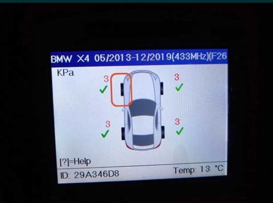 senzori presiune aer Bmw seria 5, 6,7, F10,f11,X3 f25, X4 f26,  X1 E84