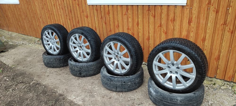 Диски R18 5*112 с шинами Мишлен