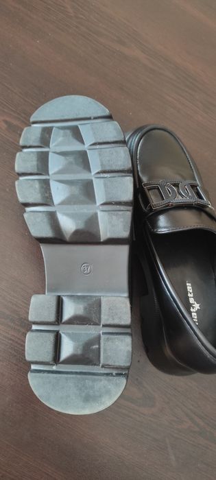 Дамски черни лоуфъри 37 номер