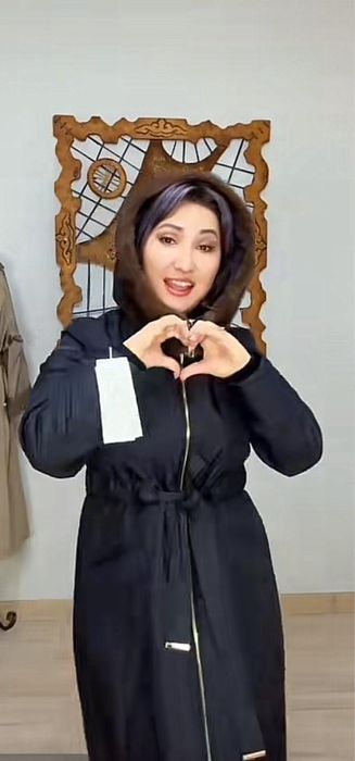 куртка норка жағалы