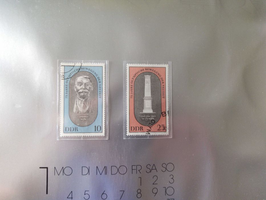 Колекция марки на тема Олимпийски игри.