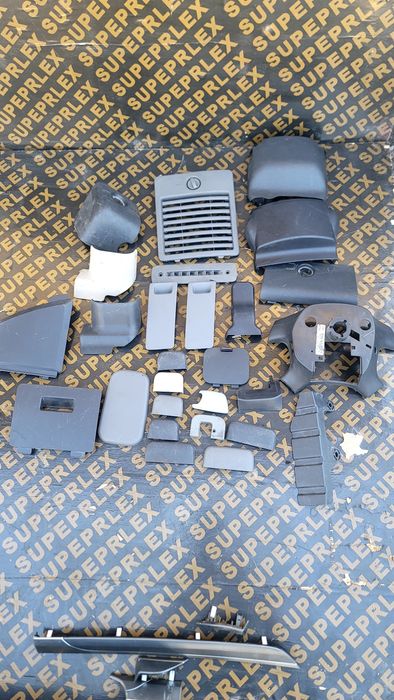 Паджеро пластик по салону