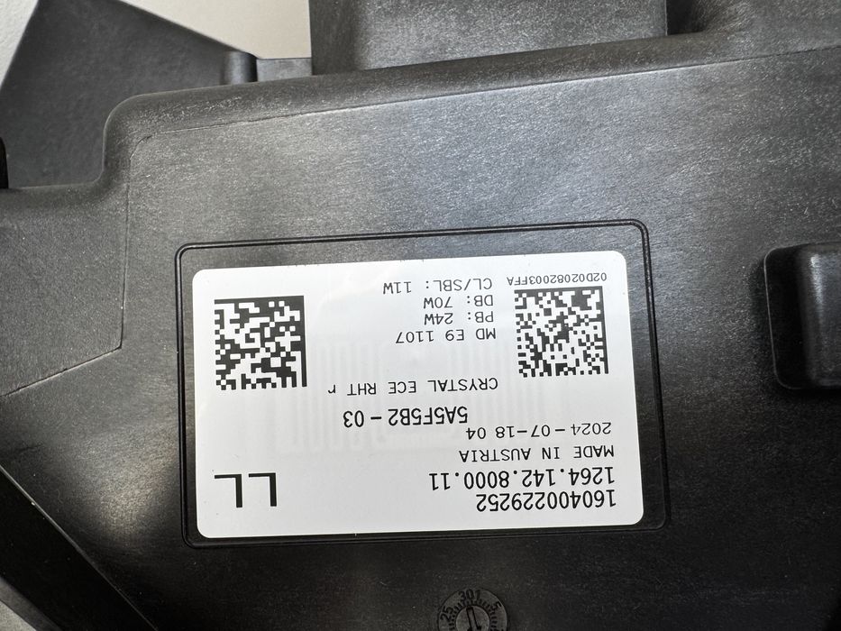 Far bmw seria7 g70/ x7 pasager