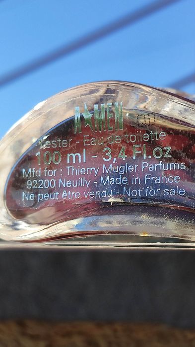 Thierry Mugler AMen EDT 100 ml proma editie 1998, fara cutie retail, nou, impecabil