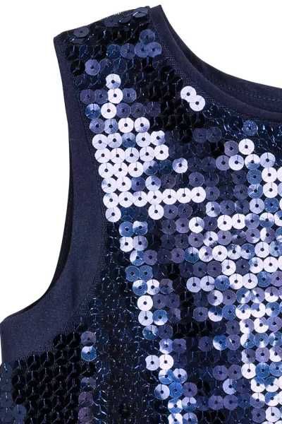 Като нова! Красива рокля с обръщащи паети на H&M, възраст 9-10 г