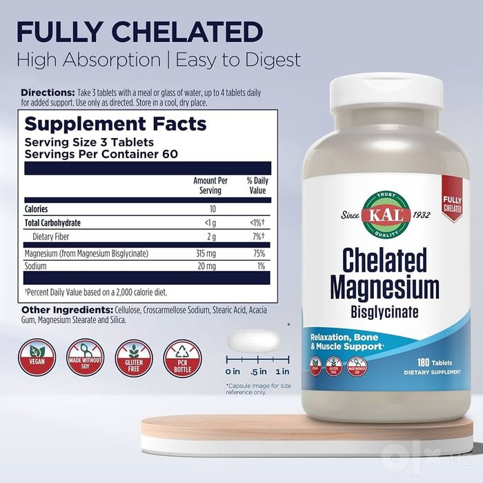 KAL Chelated Magnesium Bisglycinate