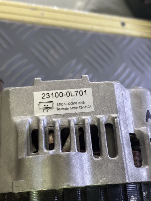 Генератор ниссан теана мурано z50