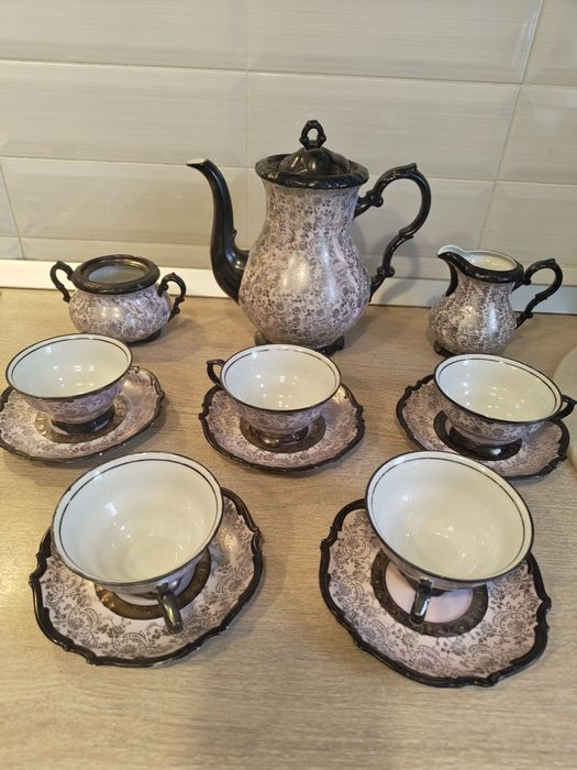 Set ceai/cafea porțelan Bavaria Feinsiber