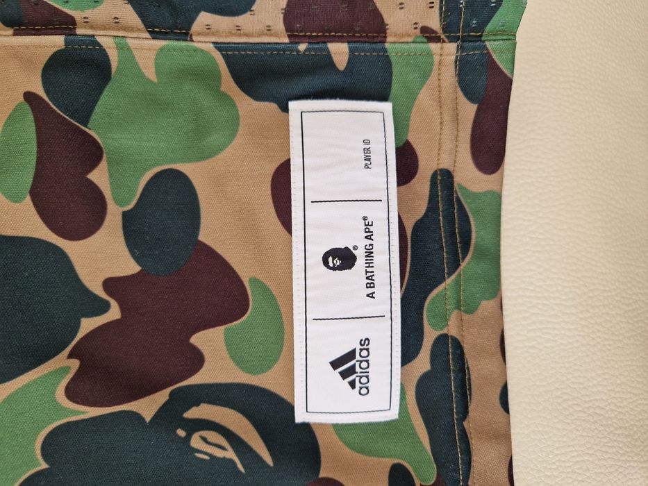 adidas x BAPE Football Jersey "Camouflage #93"