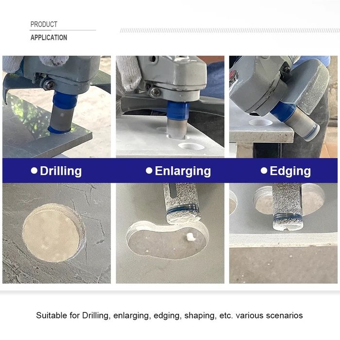 SHDIATOOL Диамантена боркорона за пробиване на гранитогрес