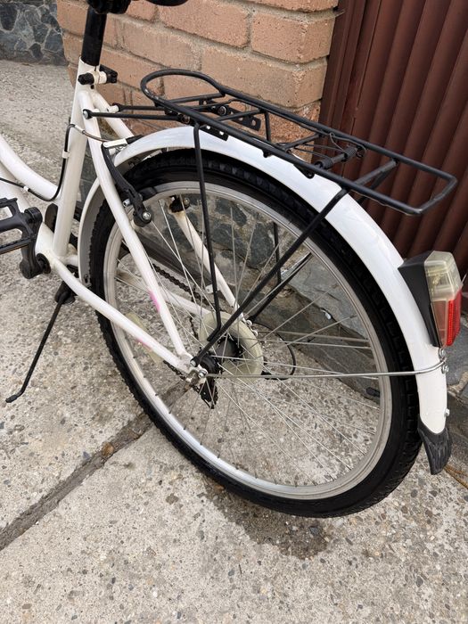 Bicicleta dama alba
