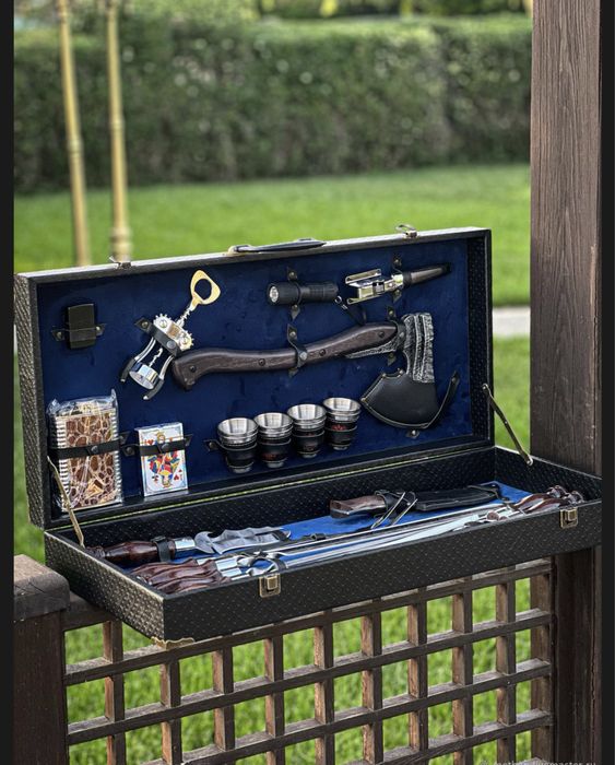 Шашличный набор для подарок Кизляр оптом