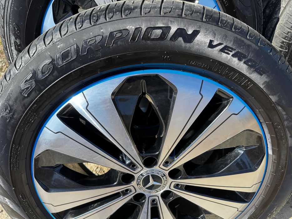 Jante Mercedes+anvelope vară 19” ca noi,în două lățimi - 255/50/19 + 235/55/19 pentru GLC / GLC Coupe / EQC / GLE + altele ce au aceleasi specificații
