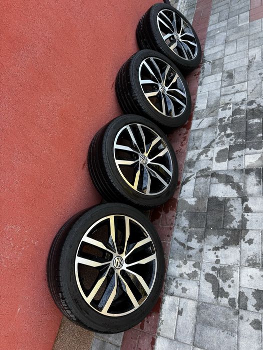 Jante R17//5x112//225 45 17//VW//Golf7//Jetta//Polo//Golf6//Touran//MADRID//DymondCut