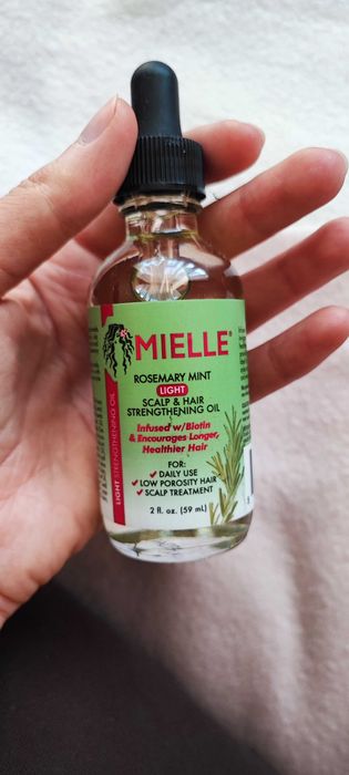 Комплект за коса с шампоан, подсилваща маска и олио за скалп Mielle