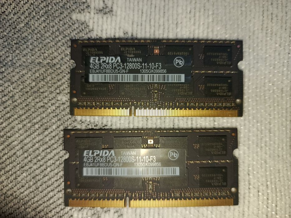 Продам оперативную память для ноутбука DDR3 8Gb 1600Mhz