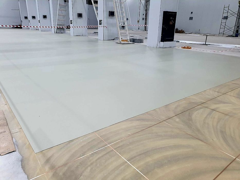Наливные полимерные полы Бесшовные покрытия.
