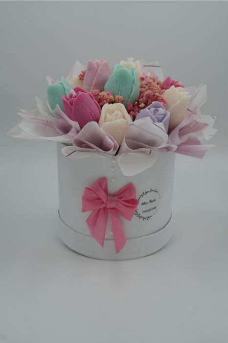 Buchete flori din ceară parfumată