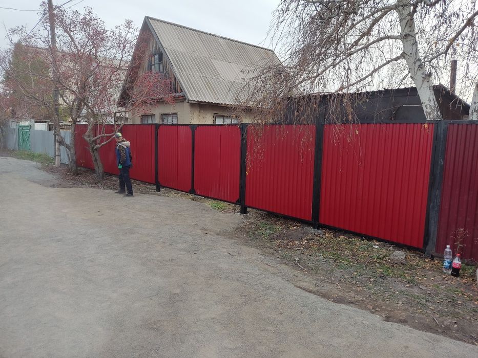 Установка заборов