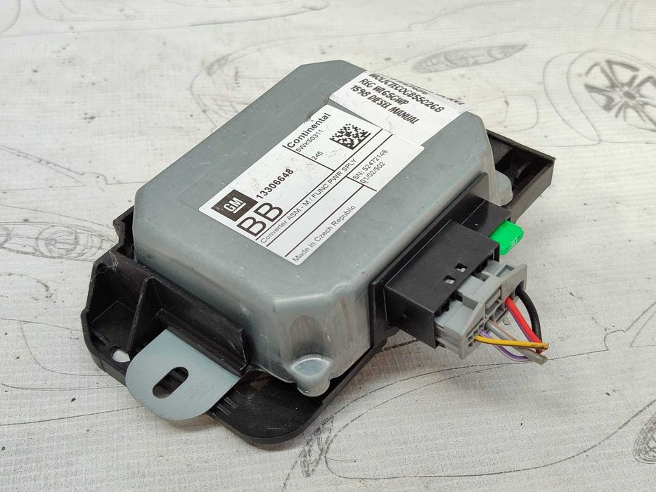 Convertor tensiune ASM Opel Mokka B16DTH 100kW COD: 13306648 / 5WK50311 2016 / [2012-2016] / (5F3)