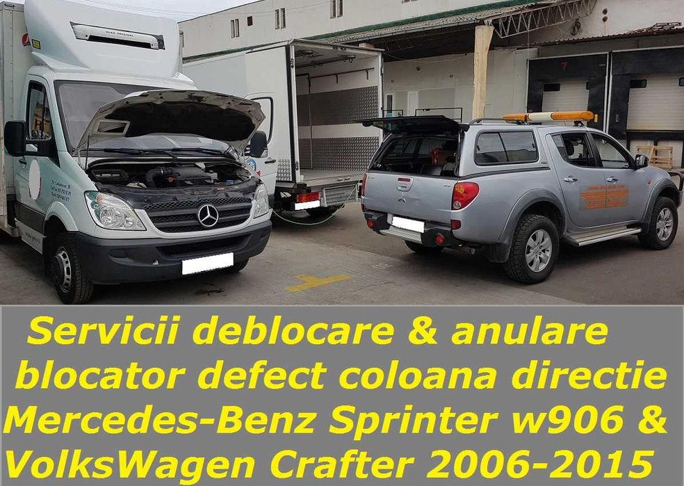 Deblocare coloana directie anulare blocator volan la domiciliu