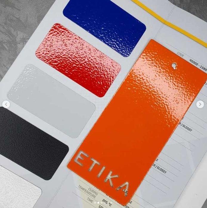 Порошковая краска, турецкая. Poroshok kraska Etika.