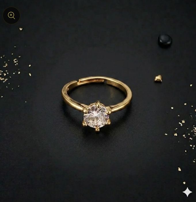 Inel Essence placat cu aur 18K (Reglabil)